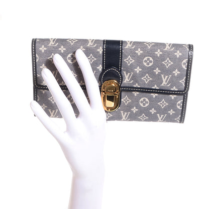 Louis Vuitton Monogram Idylle Sarah Wallet Encre 2 of 7