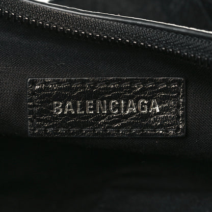 Balenciaga Agneau Arena Monochrome Le Cagole Shoulder Bag XS Black 6 of 9