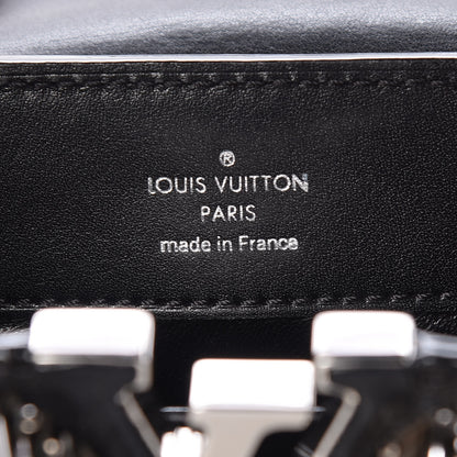 Louis Vuitton Smooth Calfskin Crystal Capucines Mini Black 8 of 8