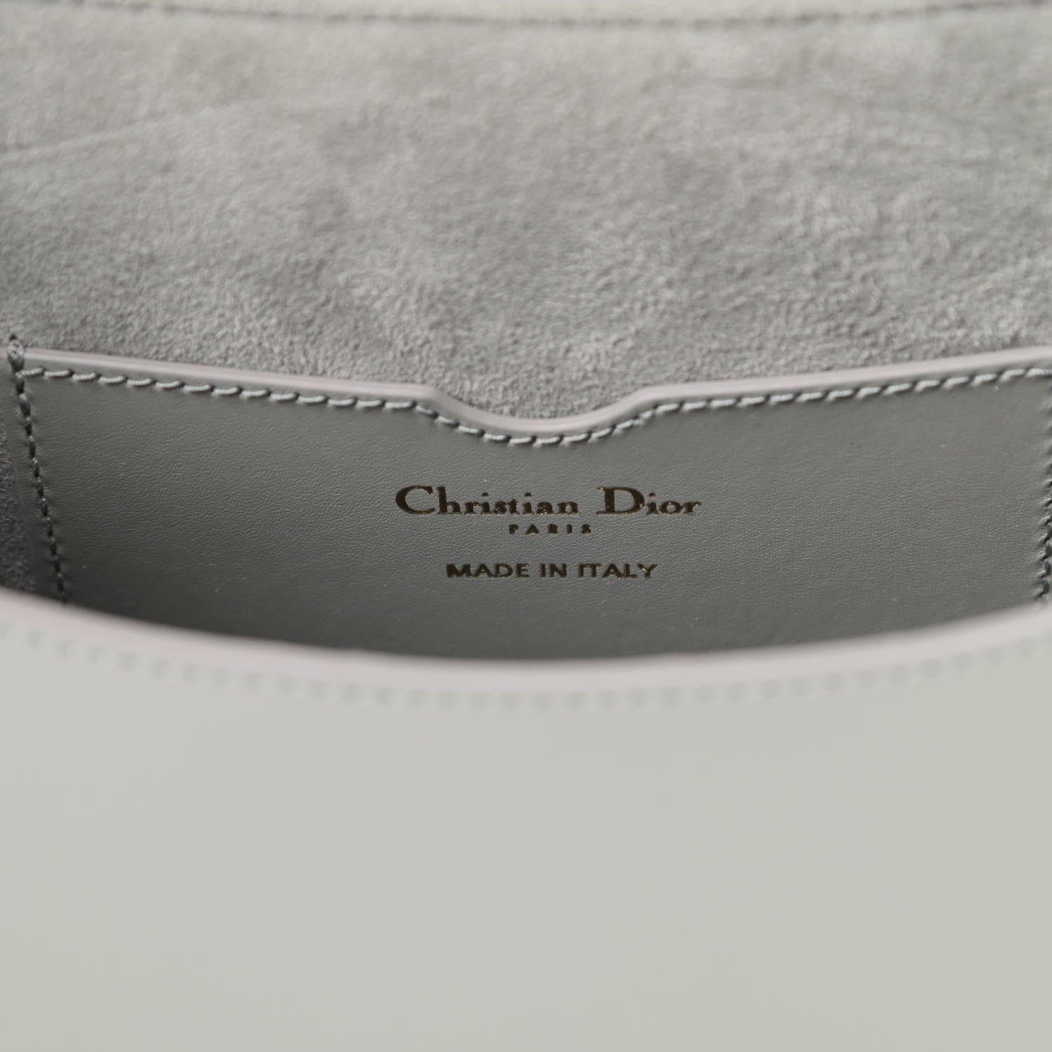 Christian Dior Box Calfskin Medium Bobby Flap Gray 6 of 10