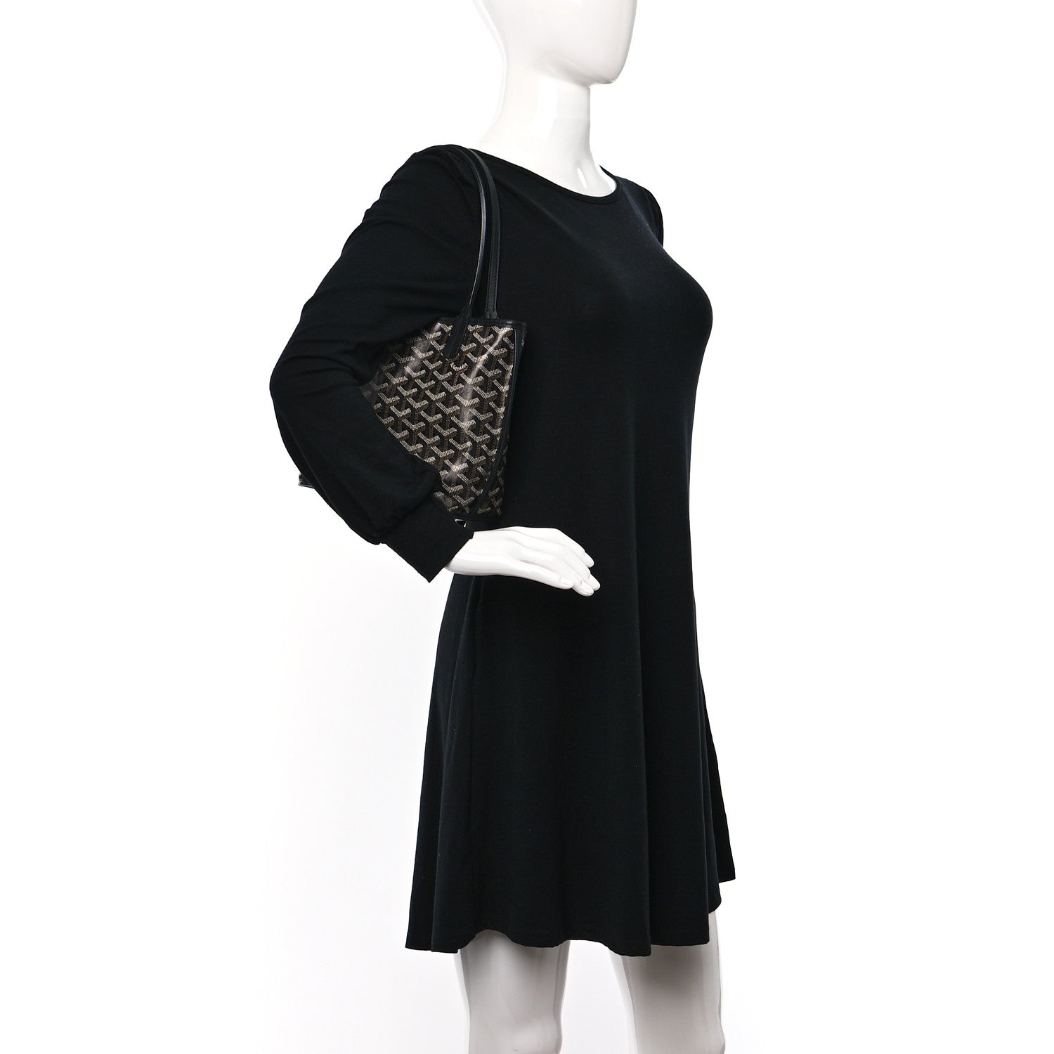 Goyard Goyardine Reversible Mini Anjou Black 3 of 9