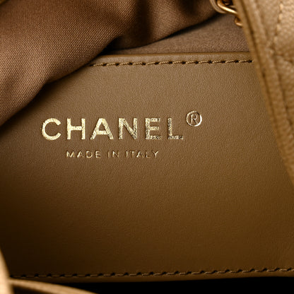 Chanel Caviar Quilted Medium Chanel 25 Handbag Dark Beige 7 of 11