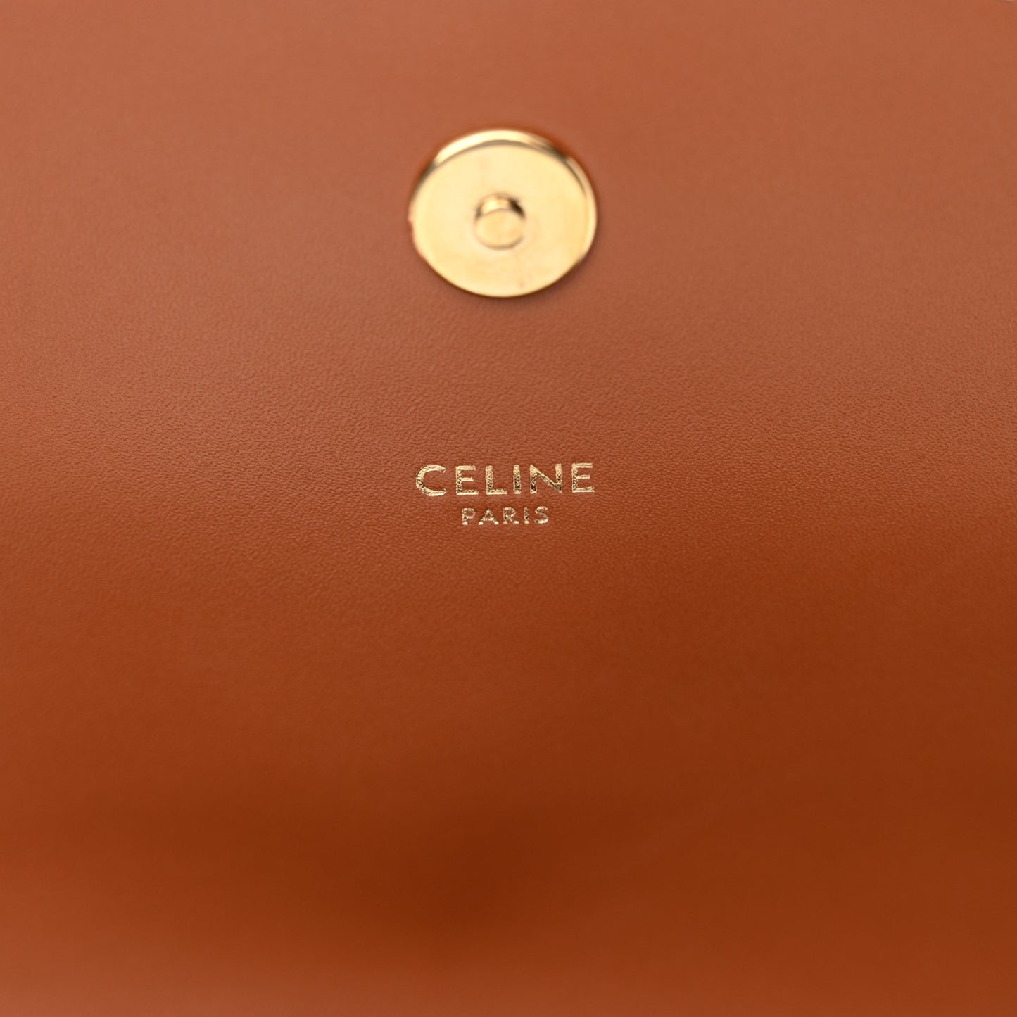 Calfskin Triomphe Besace Tan