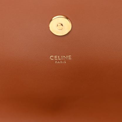 Celine Calfskin Triomphe Besace Tan 7 of 13