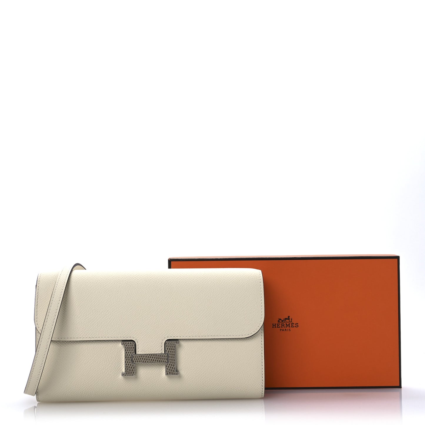 Epsom Lizard Constance Wallet To Go Nata