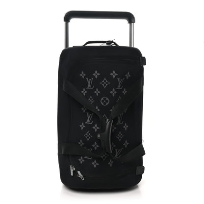 Louis Vuitton Knit Monogram Eclipse Horizon Soft Duffle 55 1 of 10