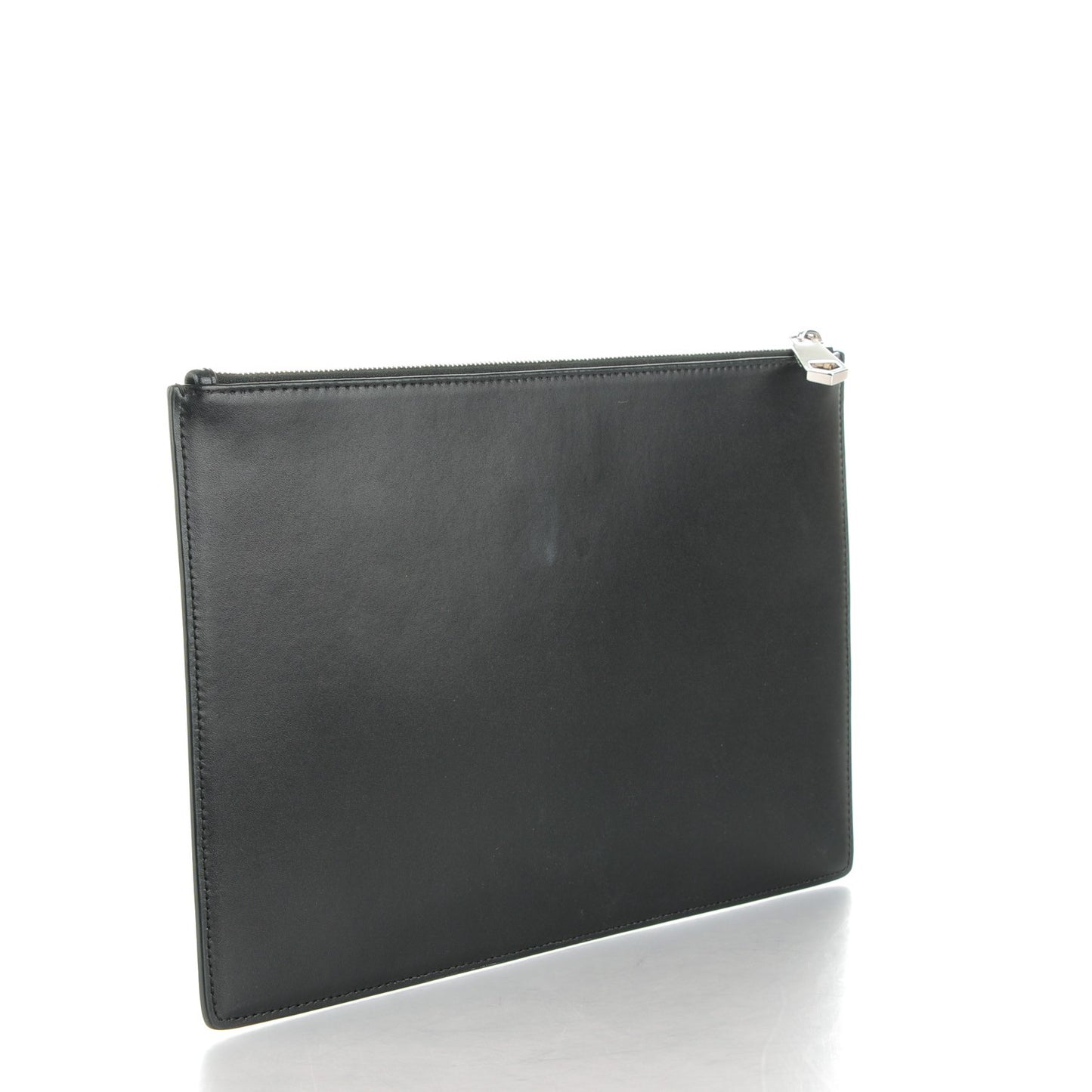 Calfskin I Feel Love Medium Pouch Black