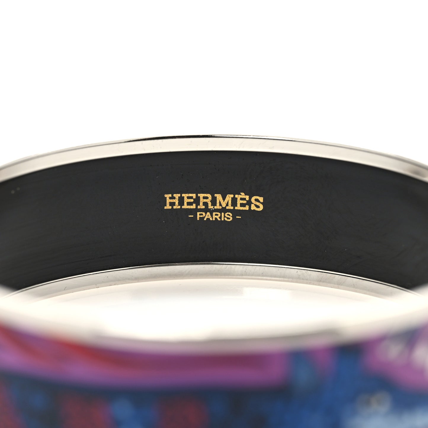 Enamel Printed Wide Le Marche de Savana Bracelet 65