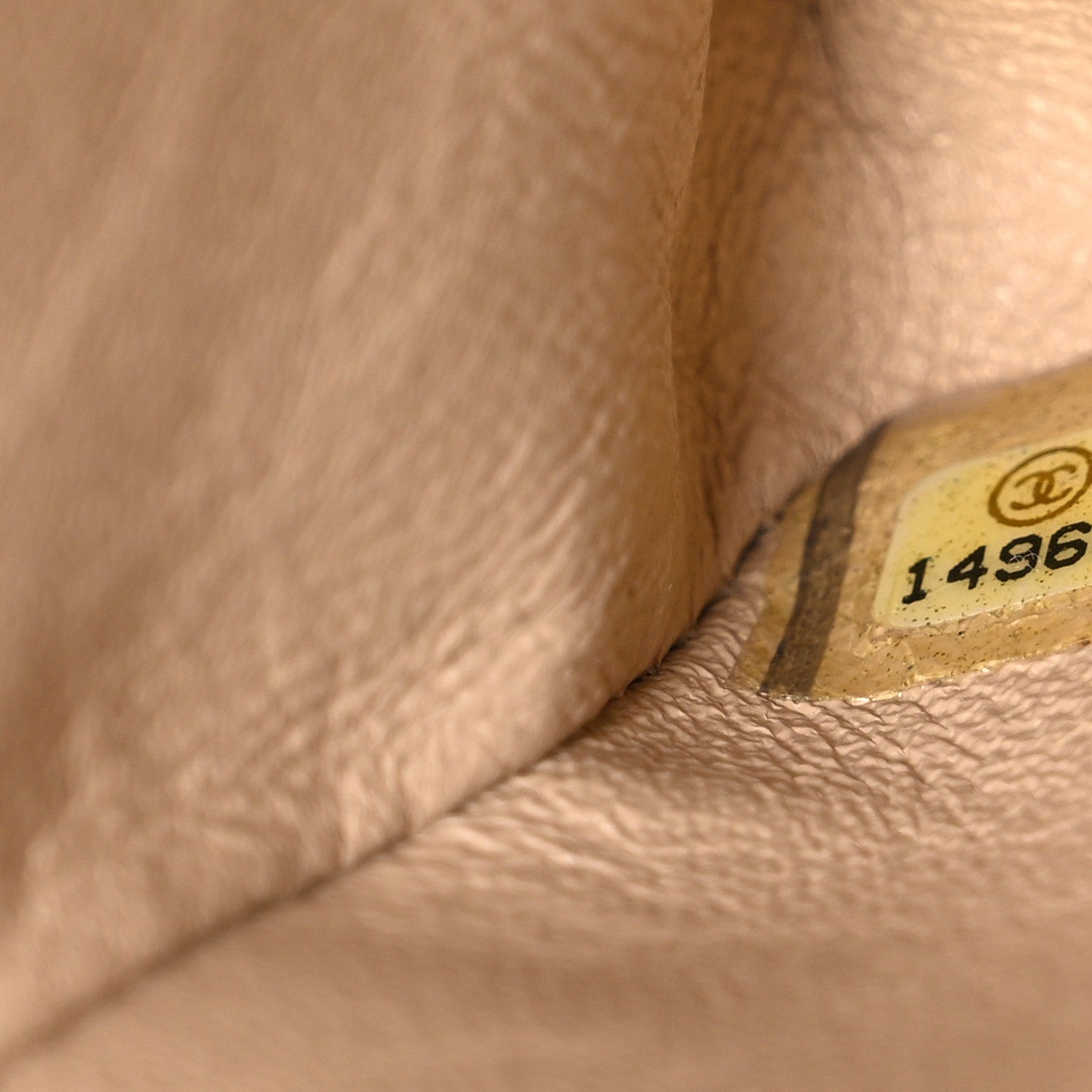 Chanel Lambskin Quilted Jumbo Double Flap Beige 7 of 10
