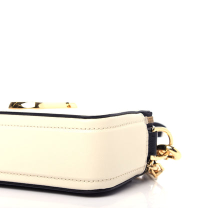 Marc Jacobs Saffiano Small Snapshot Camera Bag Cloud White Multicolor 10 of 12