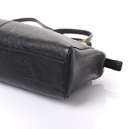 Gucci Calfskin Medium Re(Belle) Top Handle Bag Black 6 of 10