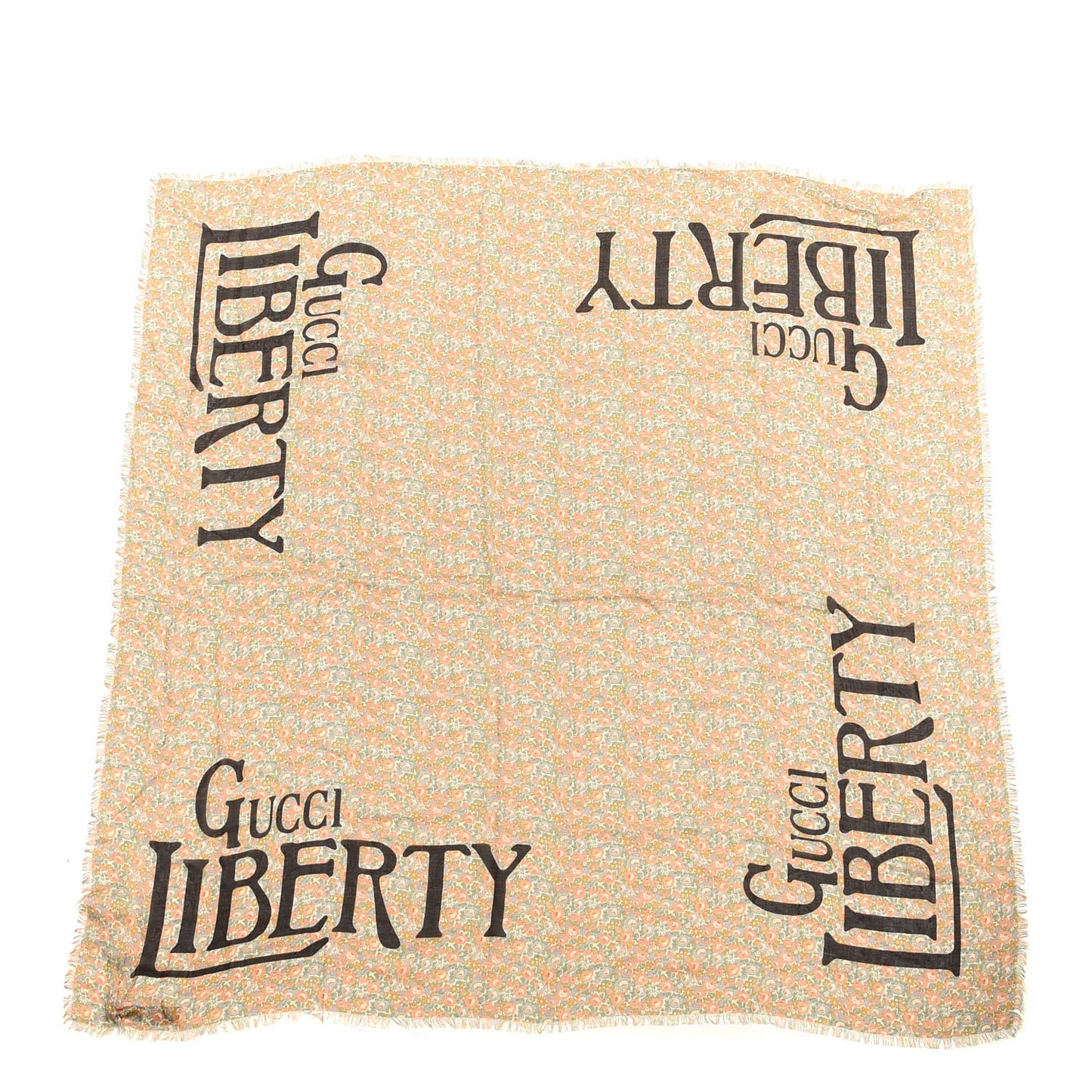 X LIBERTY OF LONDON Modal Silk Floral Shawl Multicolor