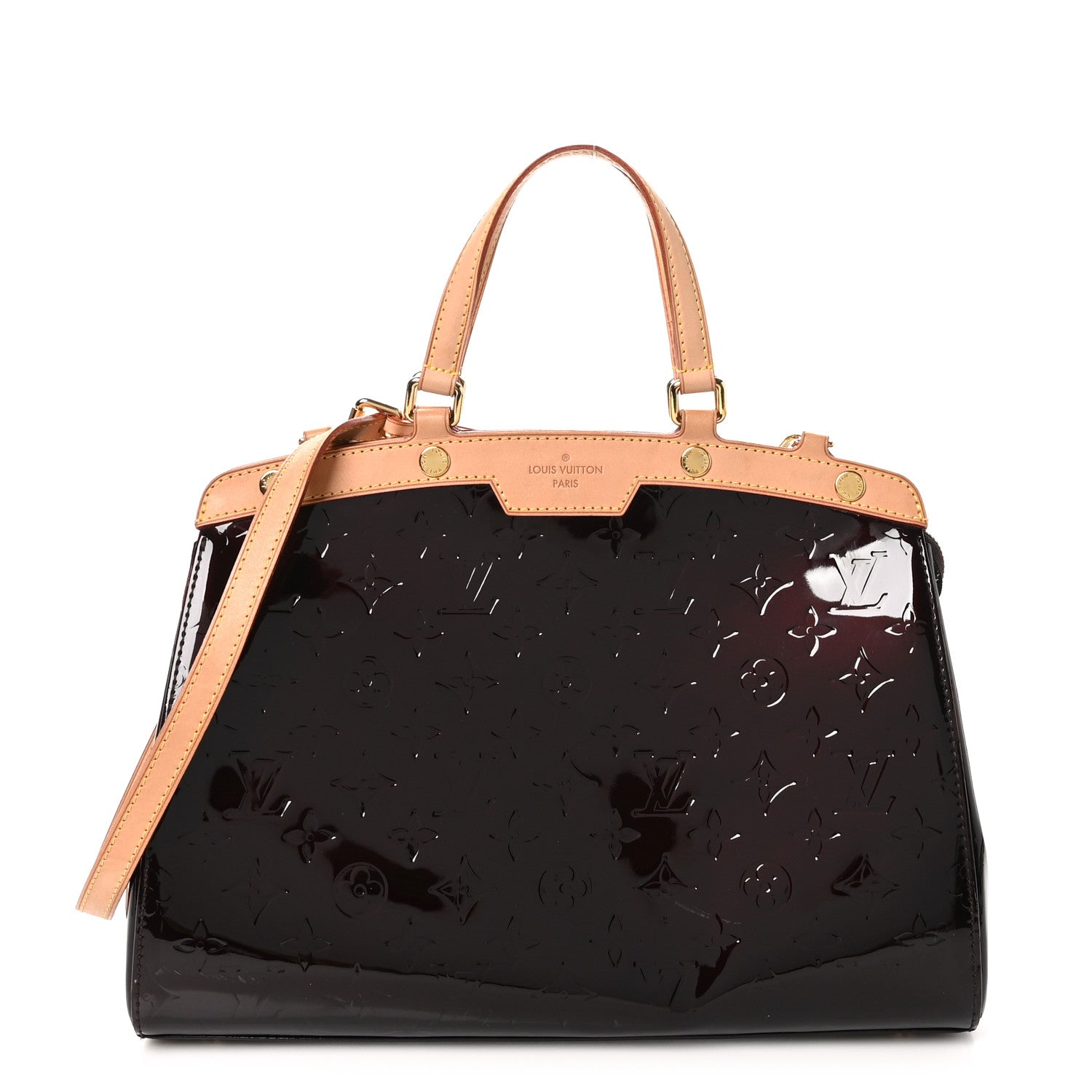 Louis Vuitton Vernis Brea MM Amarante 1 of 9
