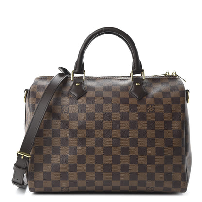 Louis Vuitton Damier Ebene Speedy Bandouliere 30 1 of 10