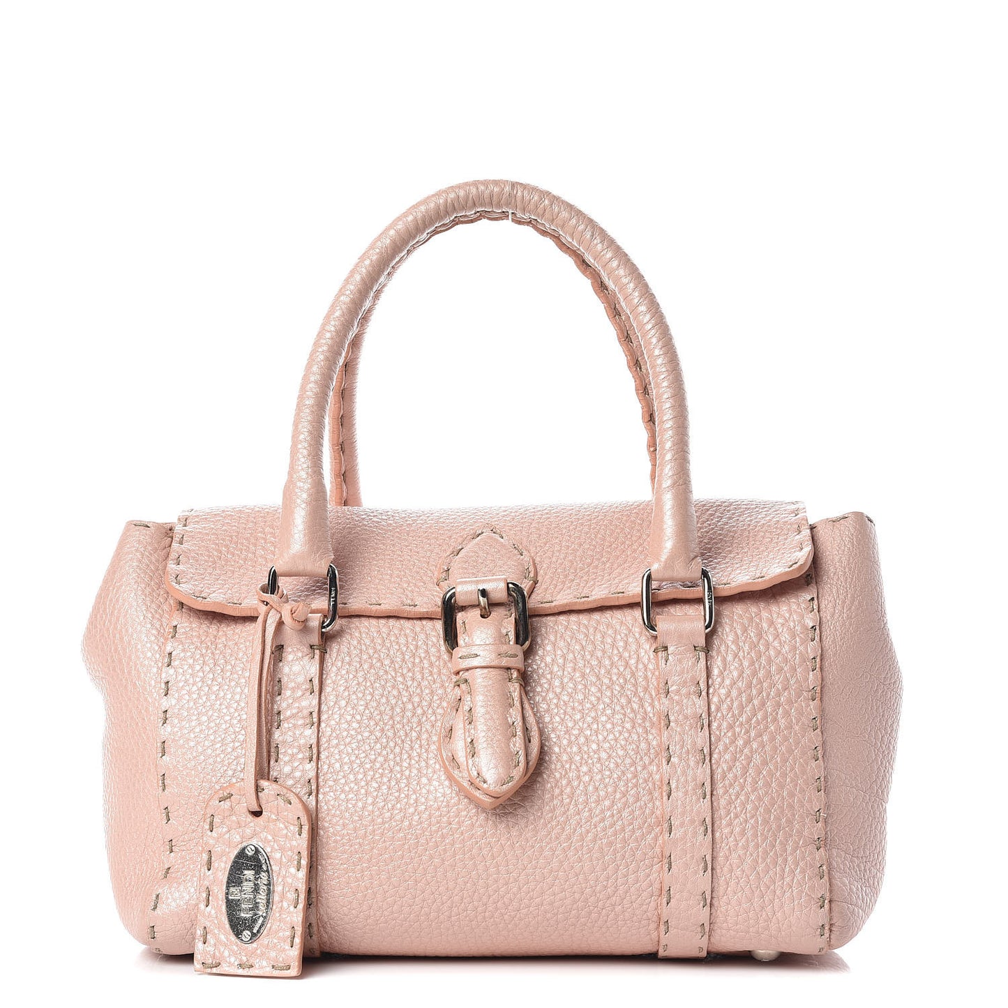 Cuoio Romano Selleria Mini Linda Satchel Cipria