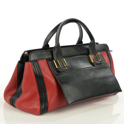 Chloe Calfskin Medium Alice Satchel Holly Berry 3 of 8