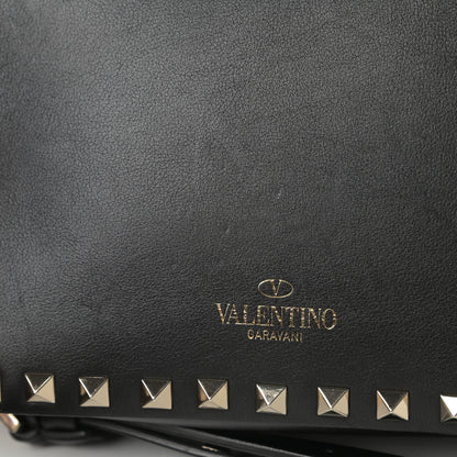 Valentino Garavani Calfskin Rockstud Camera Crossbody Bag Black 11 of 12