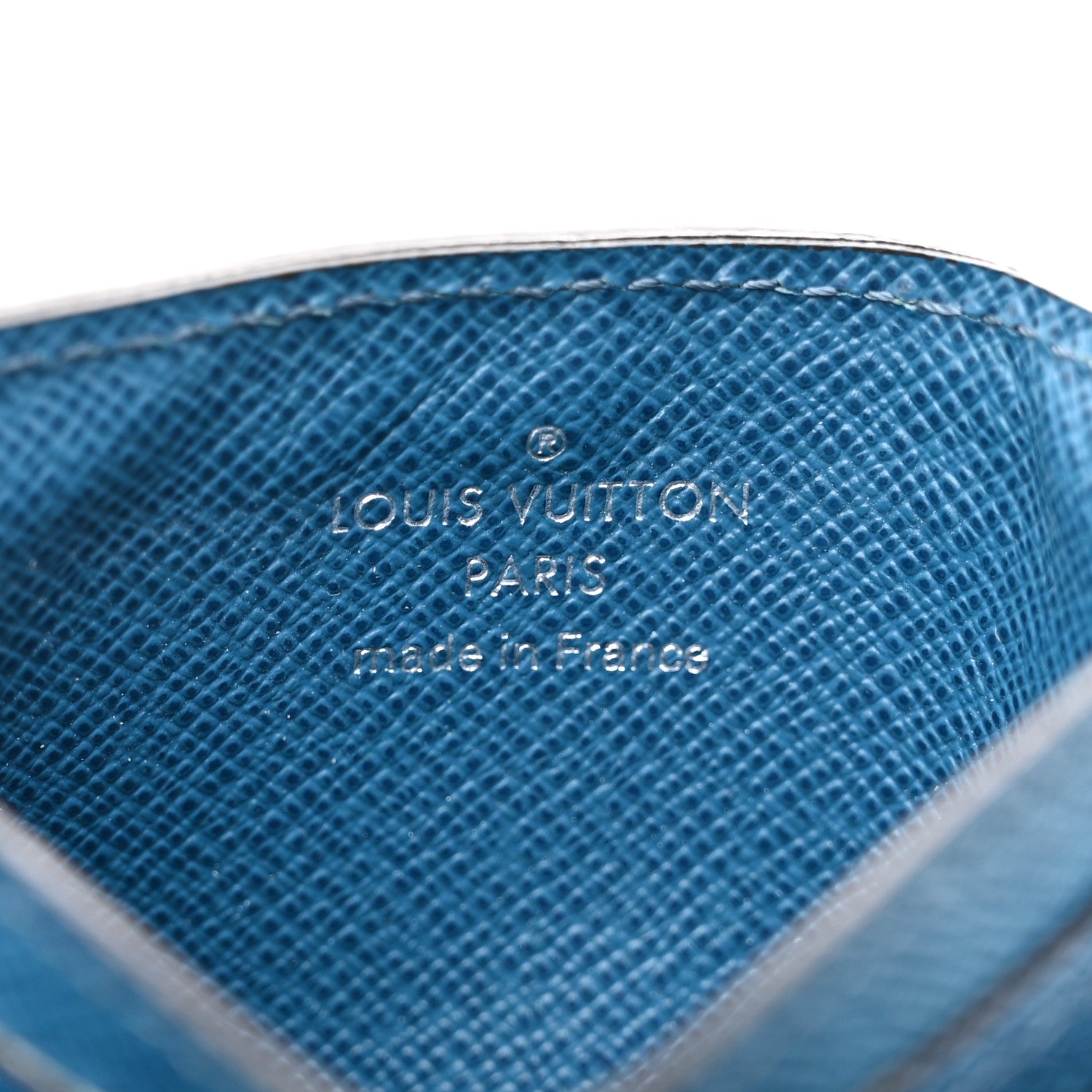 Louis Vuitton Epi Neo Porte-Cartes Card Holder Blue Celeste Blue Celeste 6 of 6