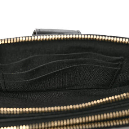 Chanel Goatskin Quilted CC Clutch With Chain Black 5 of 11