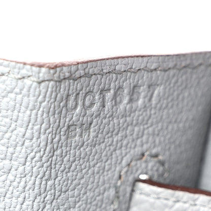 Hermes Epsom Horseshoe Birkin Sellier 25 Mauve Sylvestre Gris Mouette 7 of 11