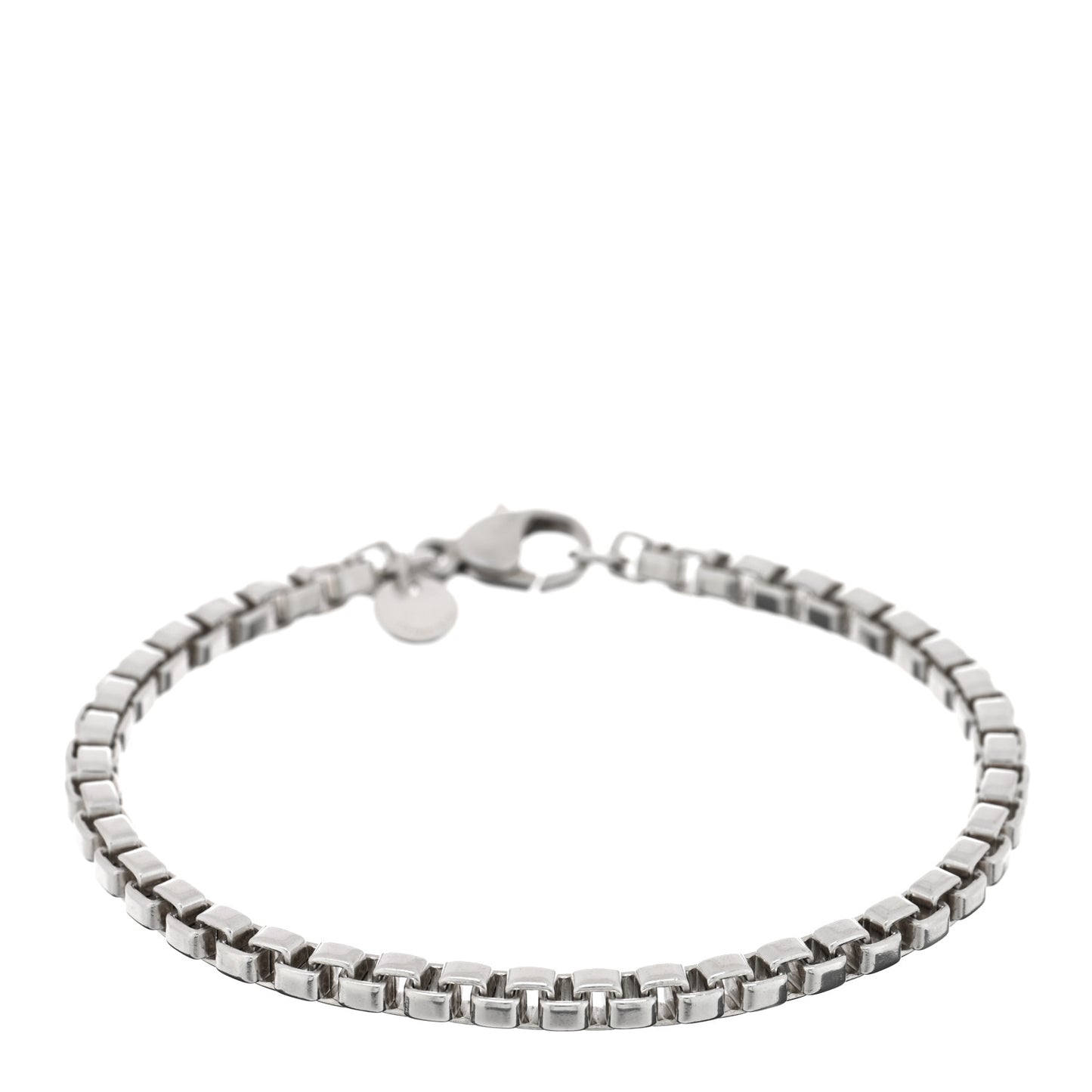 Sterling Silver 4mm Venetian Link Bracelet
