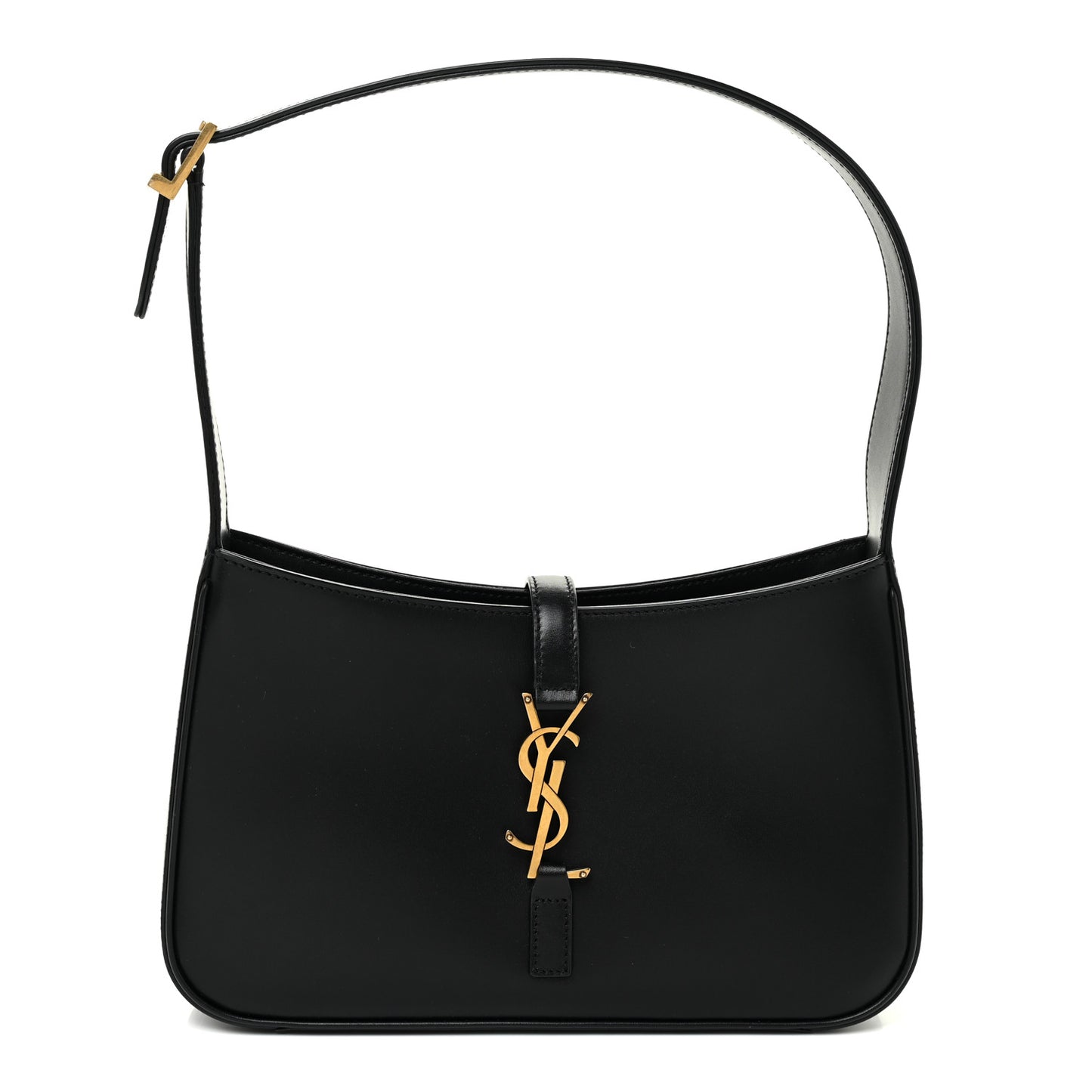 Smooth Calfskin Le 5 A 7 Hobo Black
