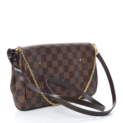 Louis Vuitton Damier Ebene Favorite MM 3 of 12