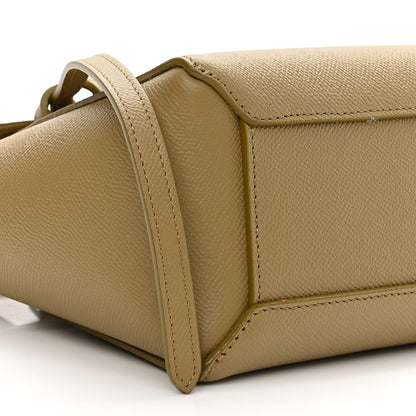Celine Grained Calfskin Nano Belt Bag Olive 8 of 9