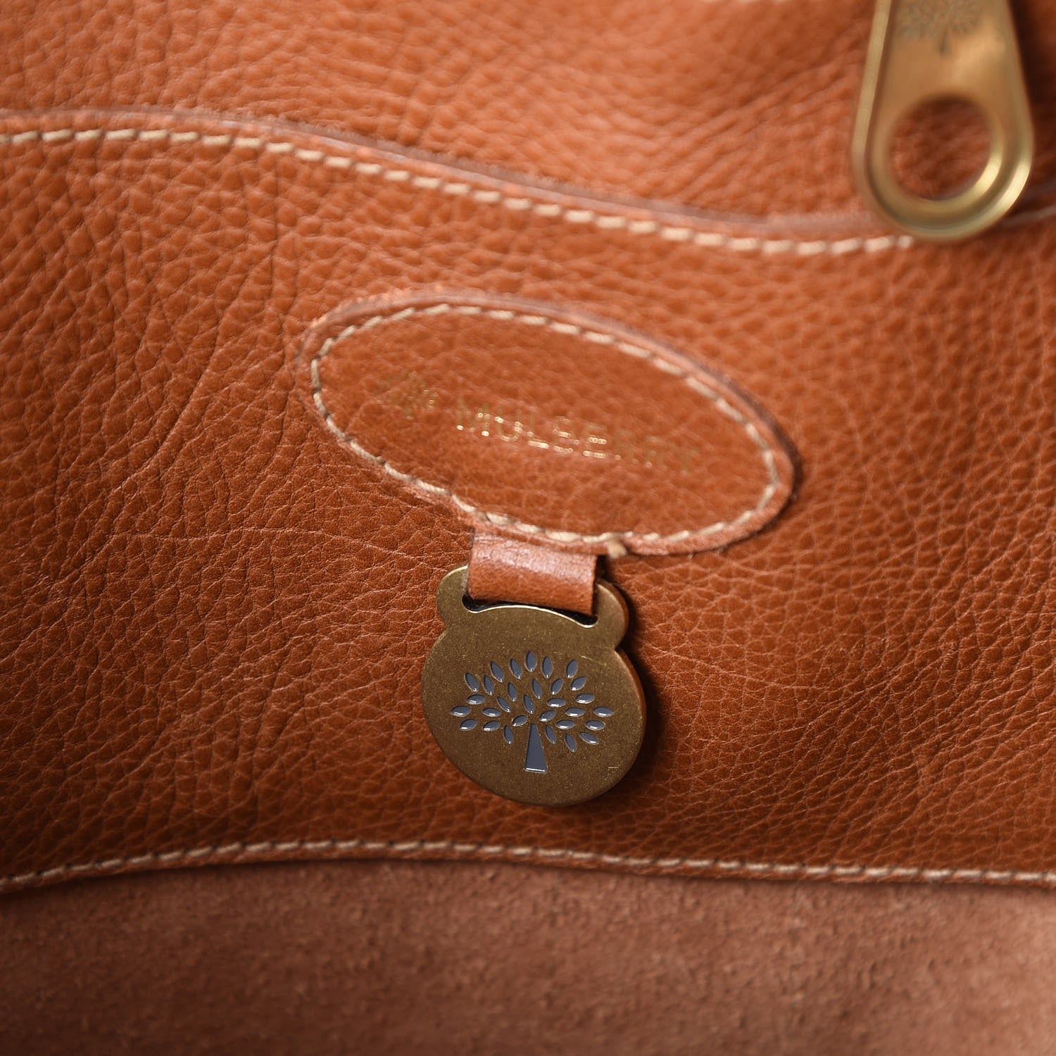 Mulberry Natural Leather Bayswater Oak 7 of 8