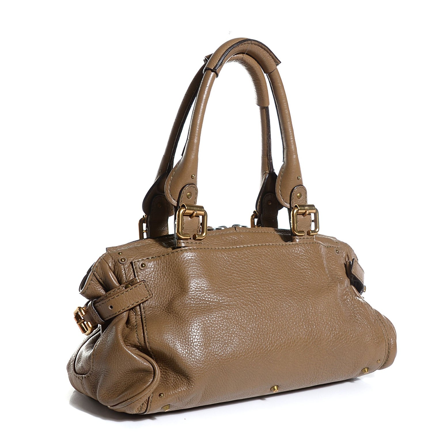 Chloe Leather Paddington Capsule Satchel Brown 3 of 8