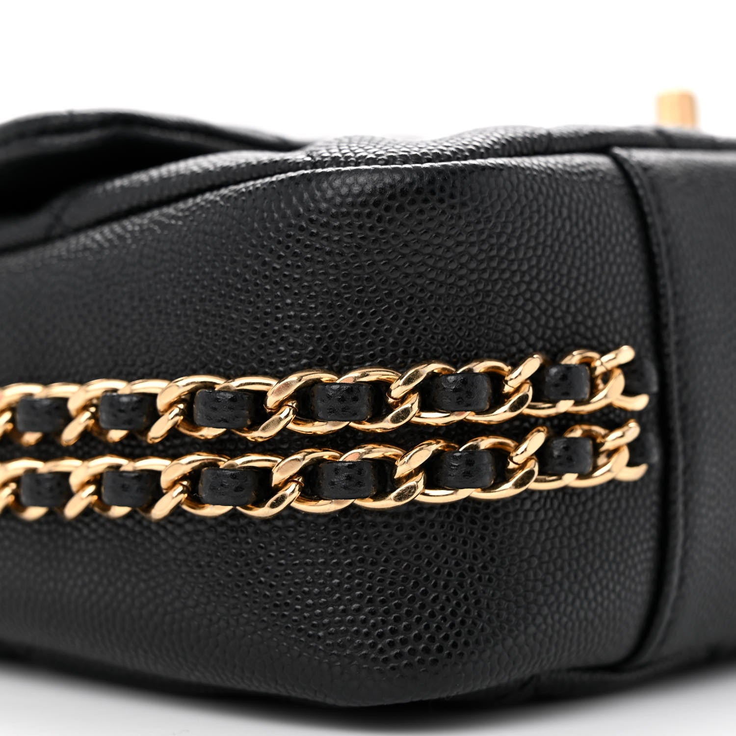 Chanel Caviar Quilted Small CC You Flap Black 9 of 10