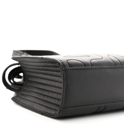 Telfar x MOOSE KNUCKLES Nylon Quilted Small Shopping Bag Black 8 of 9