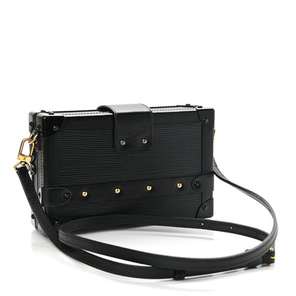 Louis Vuitton Epi Petite Malle Black 3 of 13