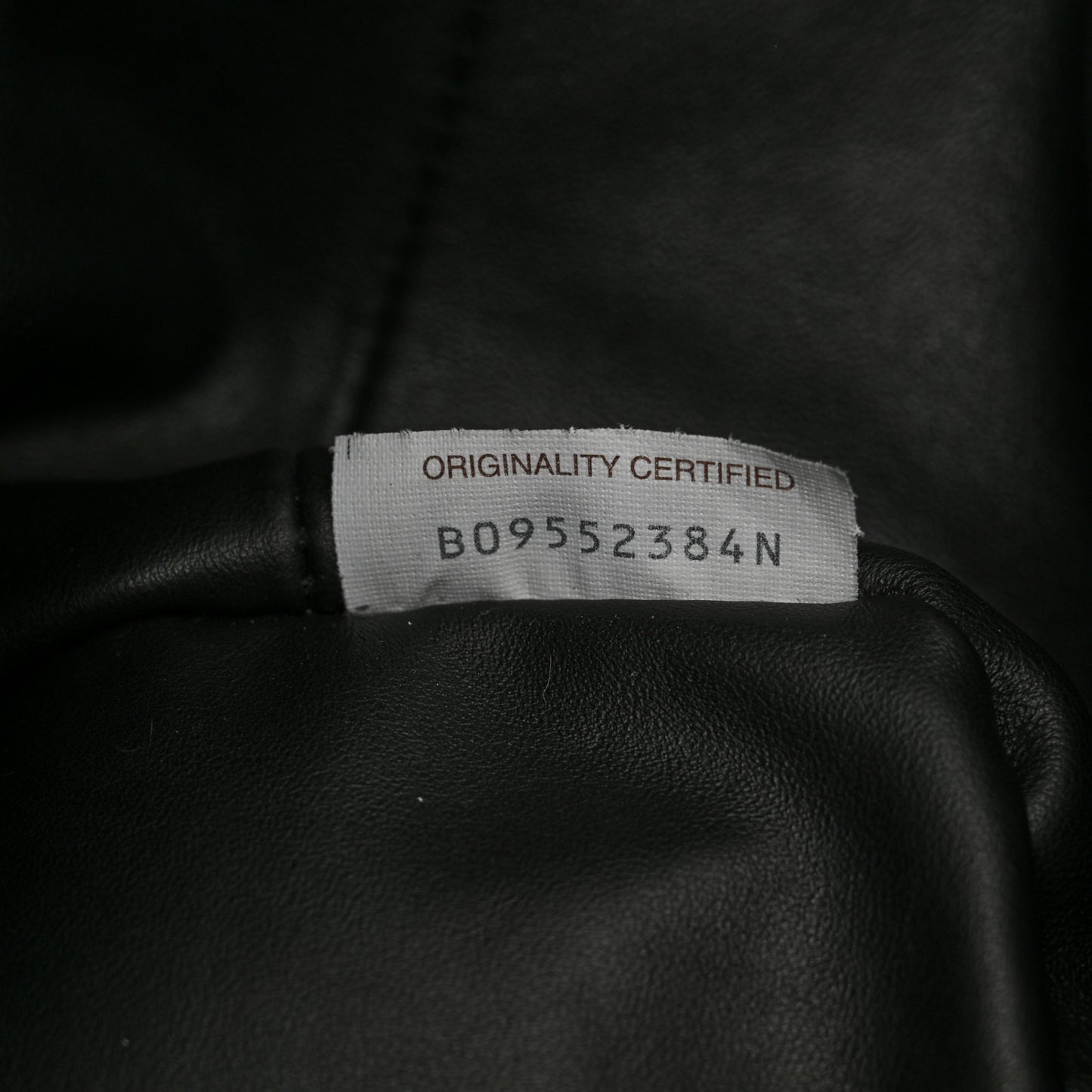 Calfskin Small Beak Tote Black