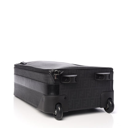 Fendi Zucca Spalmati Carry On Luggage Black 5 of 7