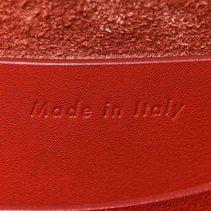 Celine Supple Grained Calfskin Big Bag Bucket Red 5 of 7