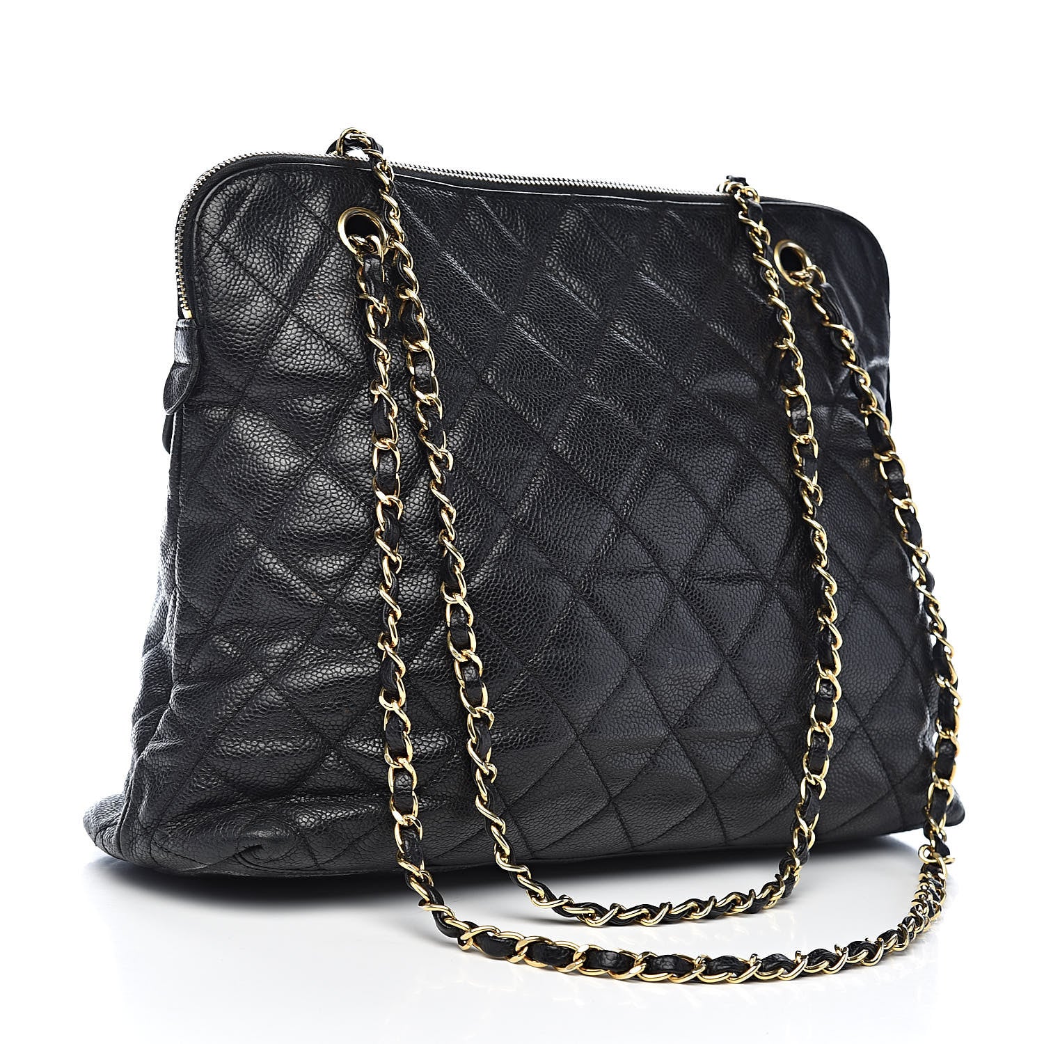 Chanel Caviar Quilted Flap Shoulder Bag Black 3 of 16