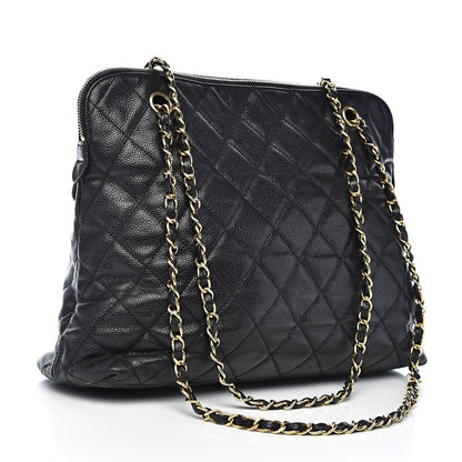 Chanel Caviar Quilted Flap Shoulder Bag Black 3 of 16