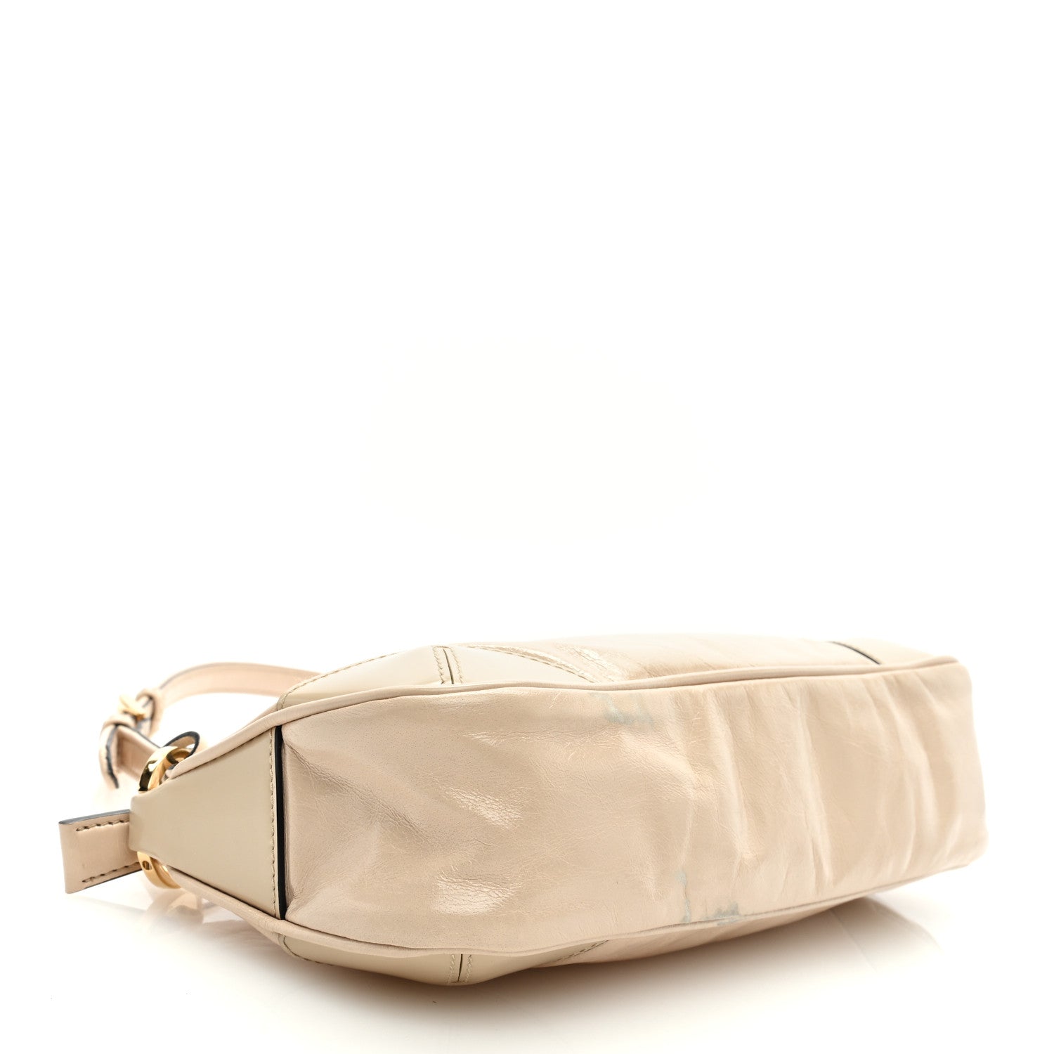 Prada Soft Lux Calfskin Re-Edition 2002 Shoulder Bag Travertine 4 of 9