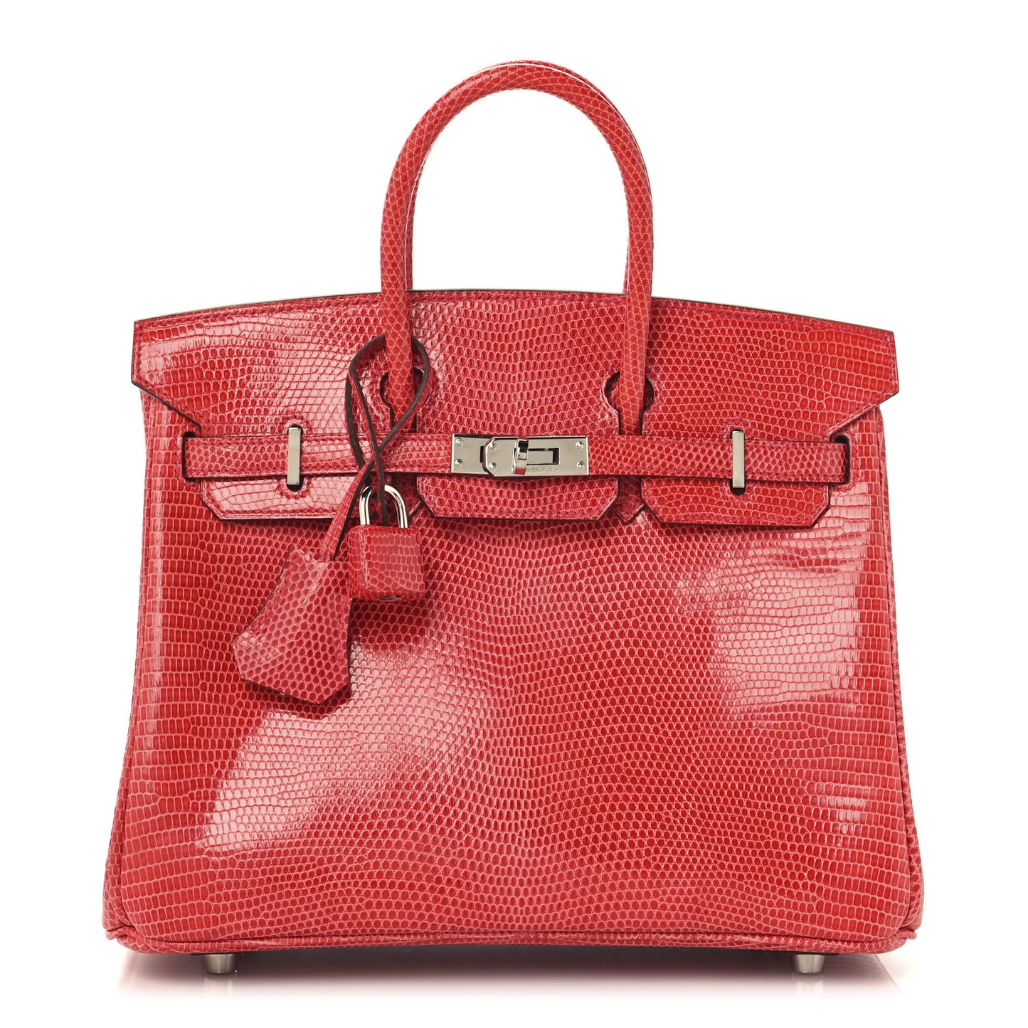 Lizard Birkin 25 Bougainvillea
