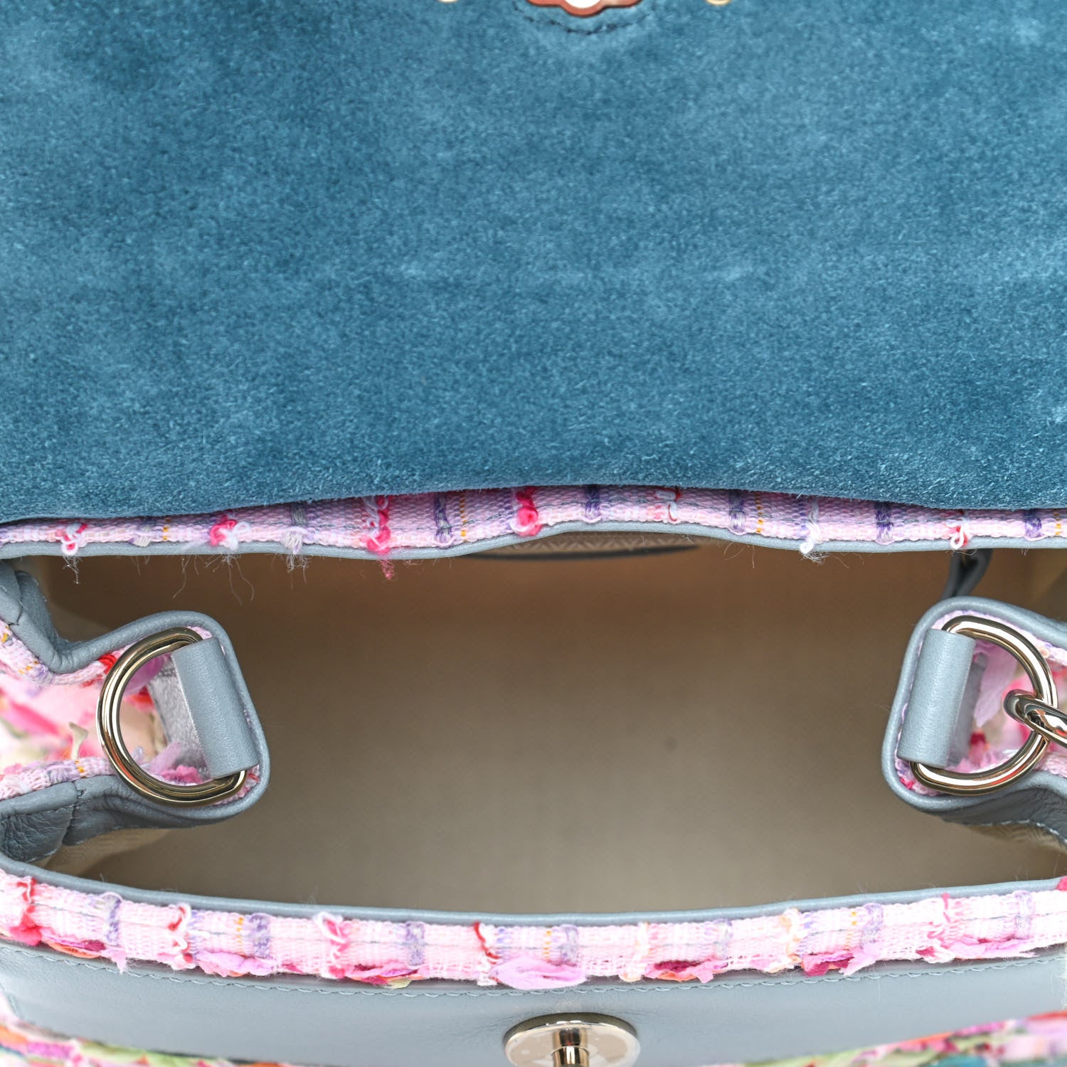 Mulberry Tweed Silky Calf Mini Alexa Cloud 4 of 4