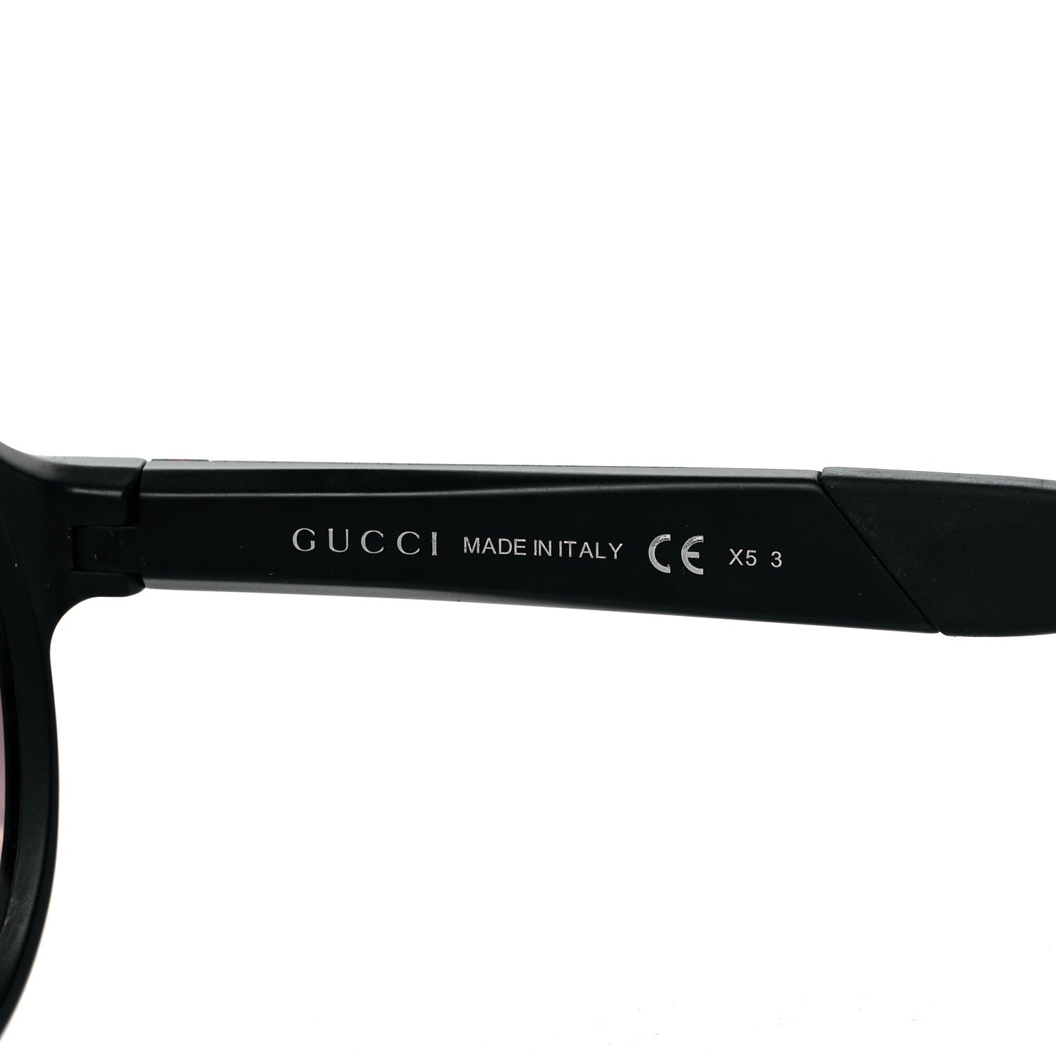 Gucci Acetate Web Aviator Sunglasses GG 1030N/S Black 5 of 6