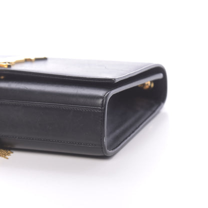 Saint Laurent Smooth Calfskin Medium Classic Monogram Kate Tassel Satchel Black 8 of 13