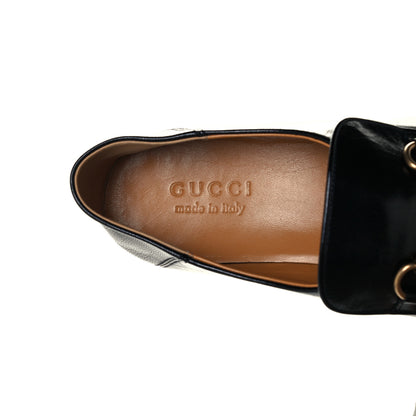 Gucci Goatskin Mens Horsebit Loafers 8.5 Black 8 of 9