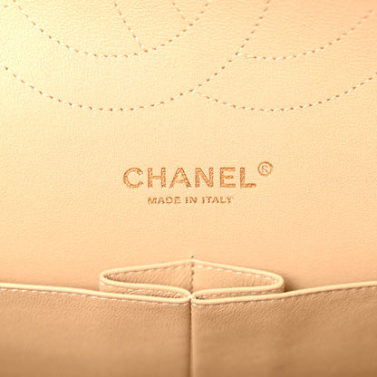 Chanel Caviar Quilted Jumbo Double Flap Light Beige 6 of 12