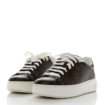 Louis Vuitton Monogram Time Out Sneakers 36.5 3 of 9