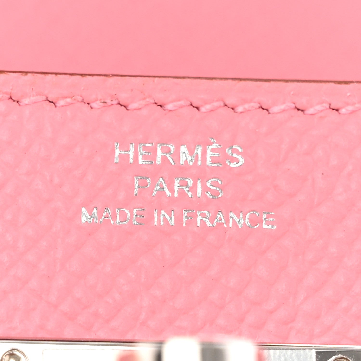 Hermes Epsom Kelly Wallet To Go Rose Confetti 6 of 10
