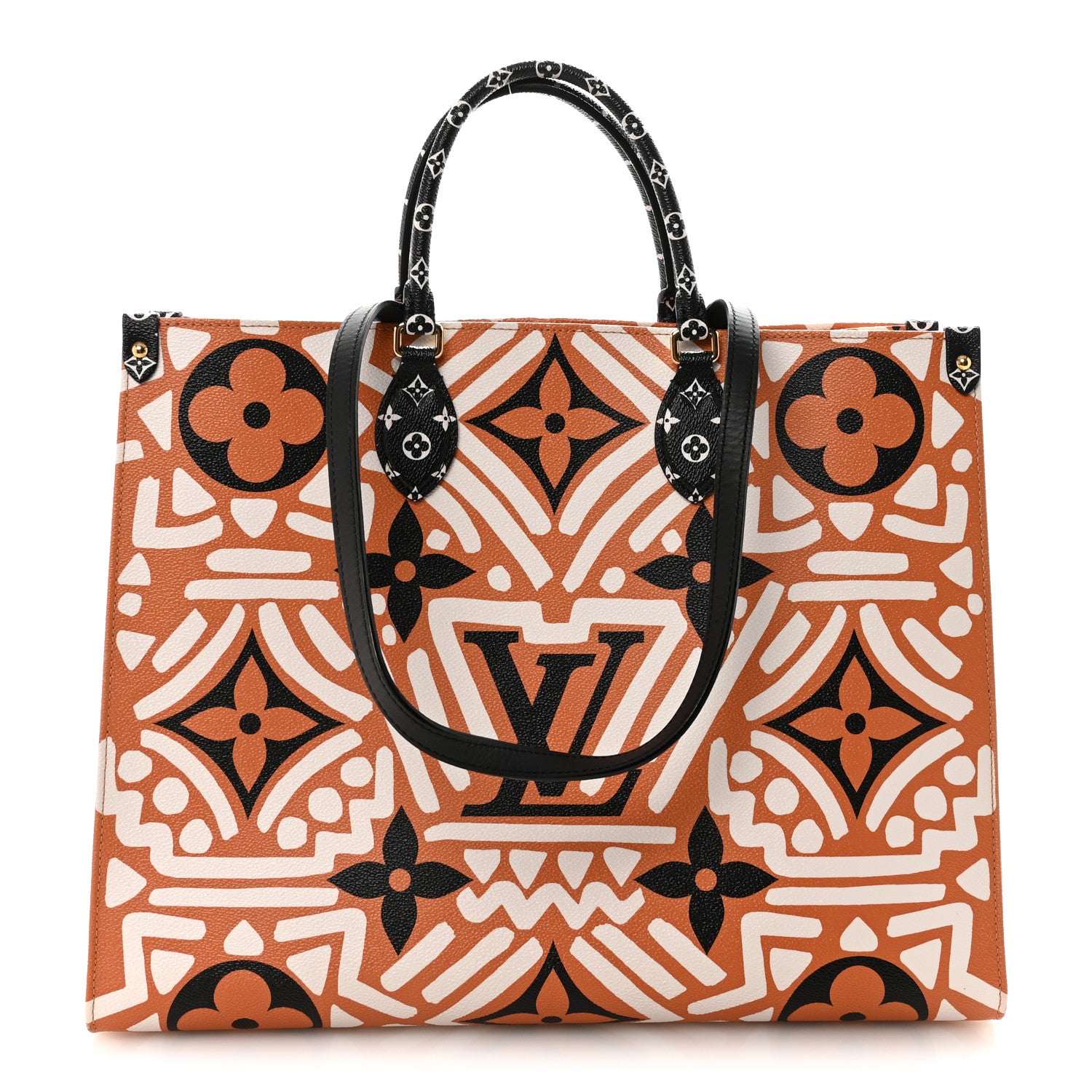 Louis Vuitton Monogram Giant Crafty Onthego GM Crème Caramel 1 of 9