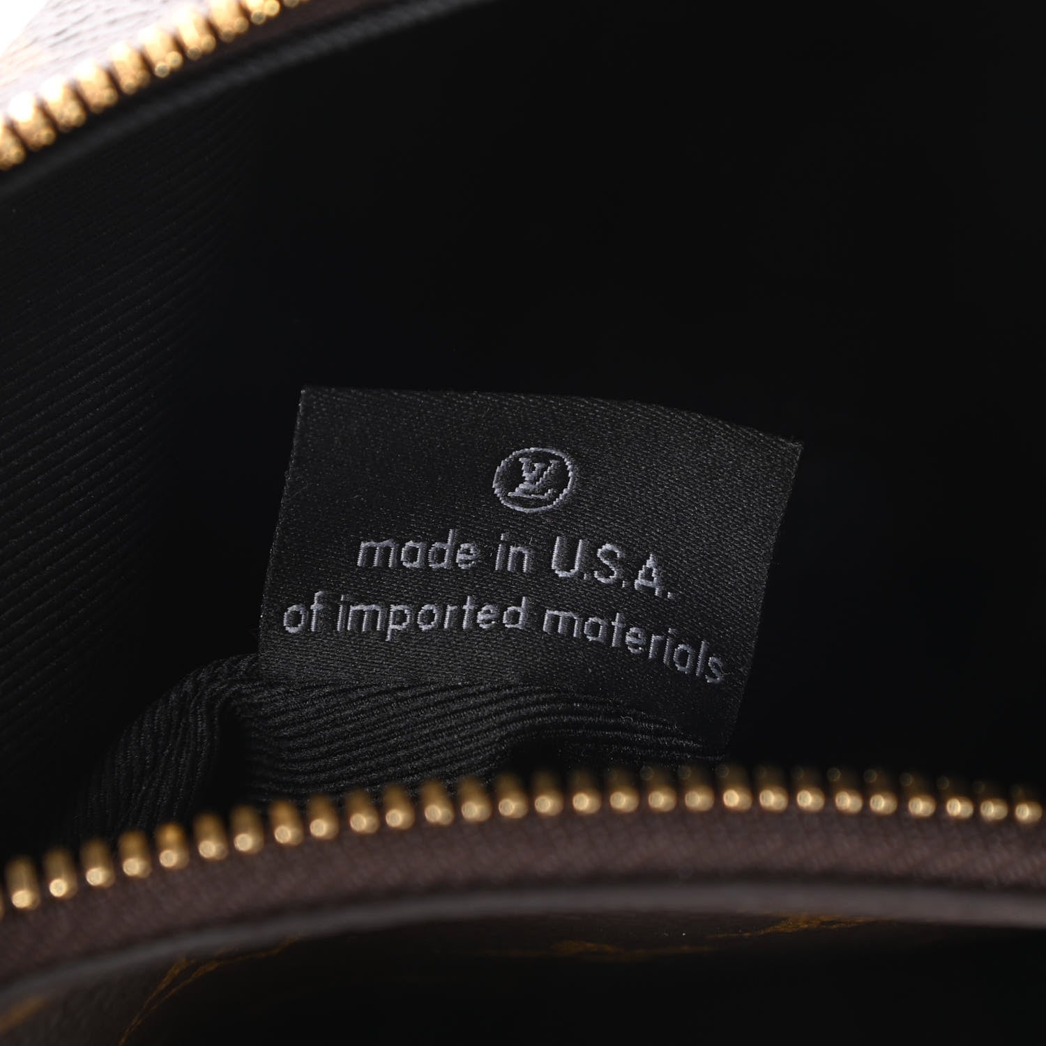 Louis Vuitton Monogram Odeon PM Black 7 of 13