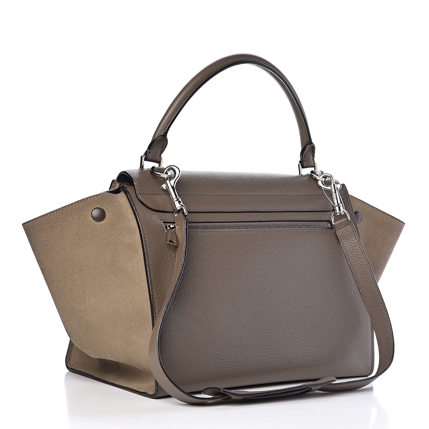 Drummed Calfskin Medium Trapeze Souris